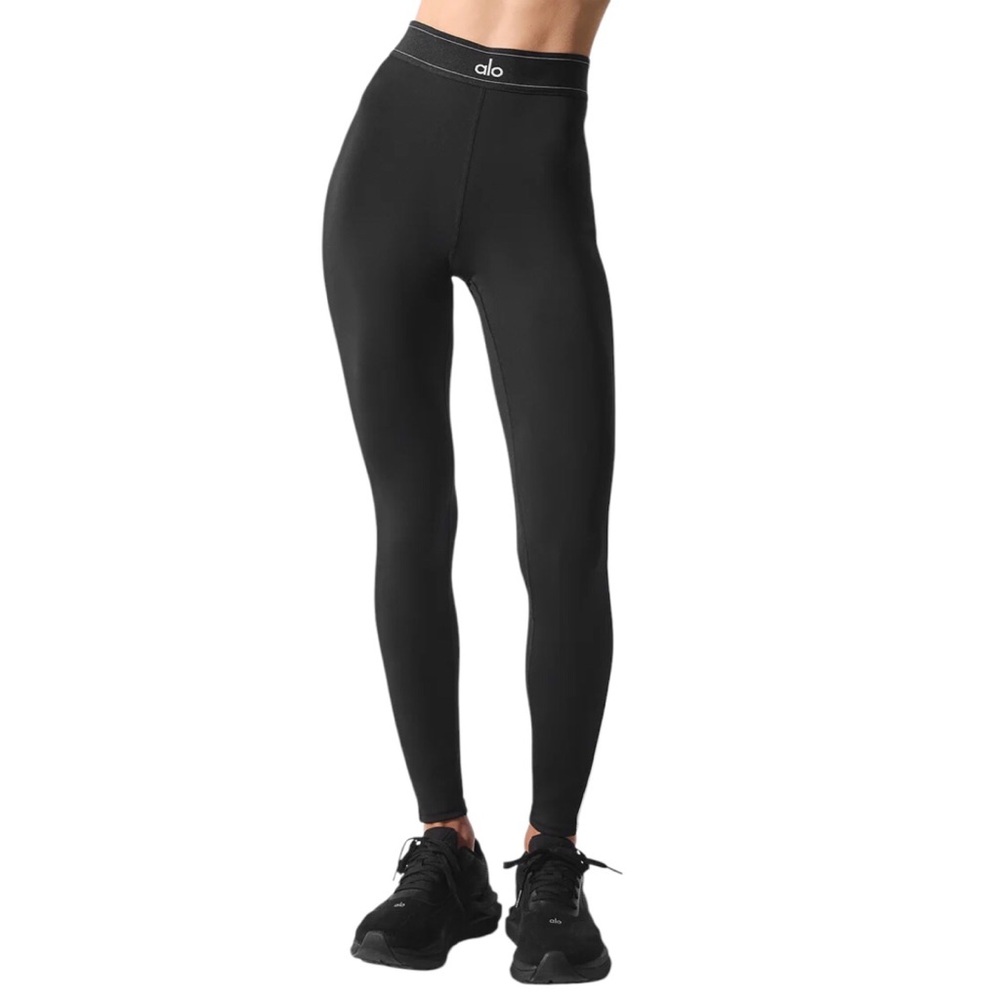 Alo Yoga Airlift High-Waist Suit Up Legging Black/White XS